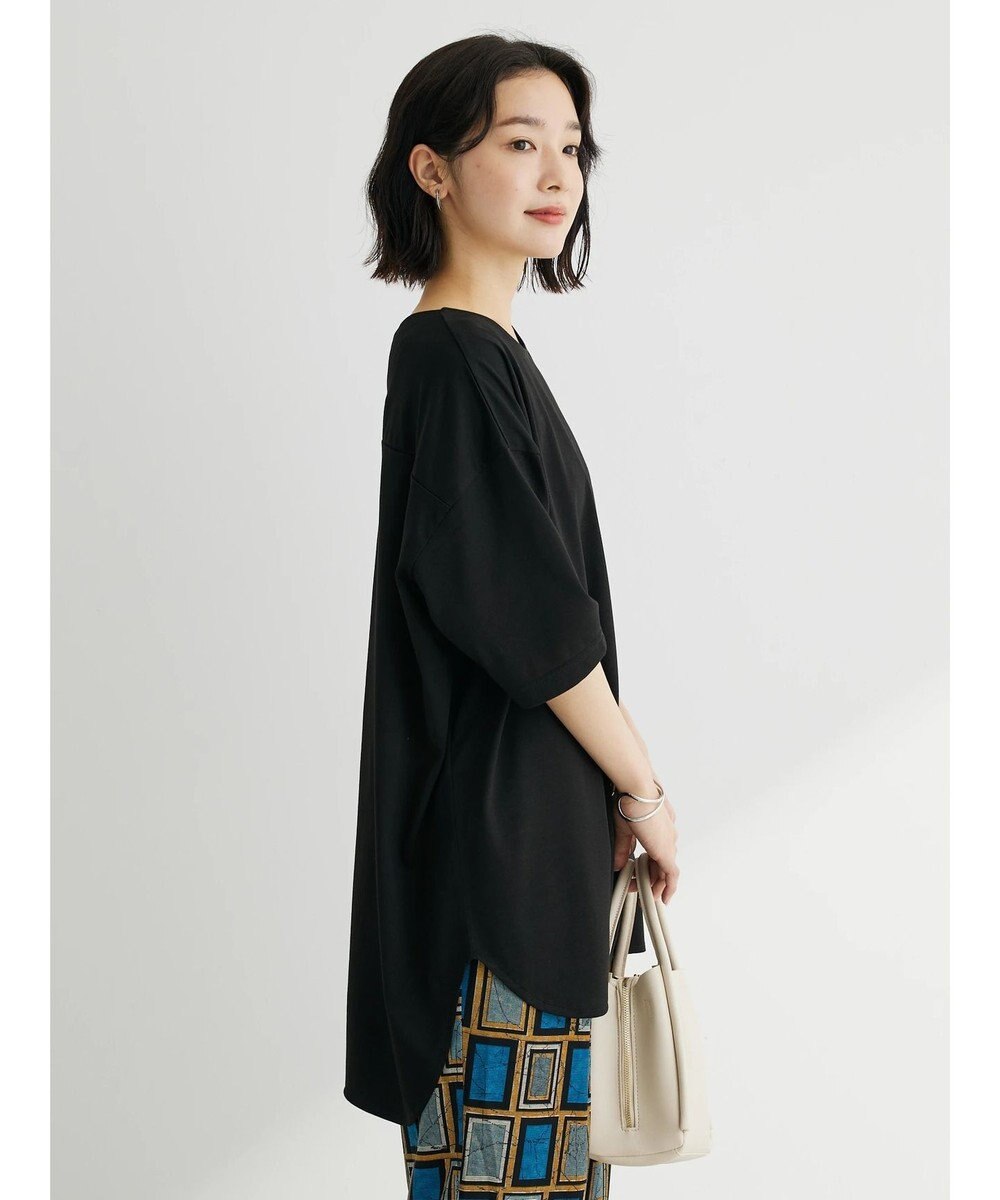 Green Parks 接触冷感バックカシュクールチュニック 