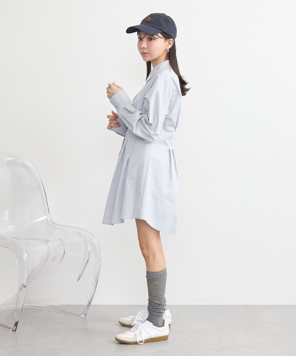 earth music&ecology ウエストタックシャツミニワンピース 