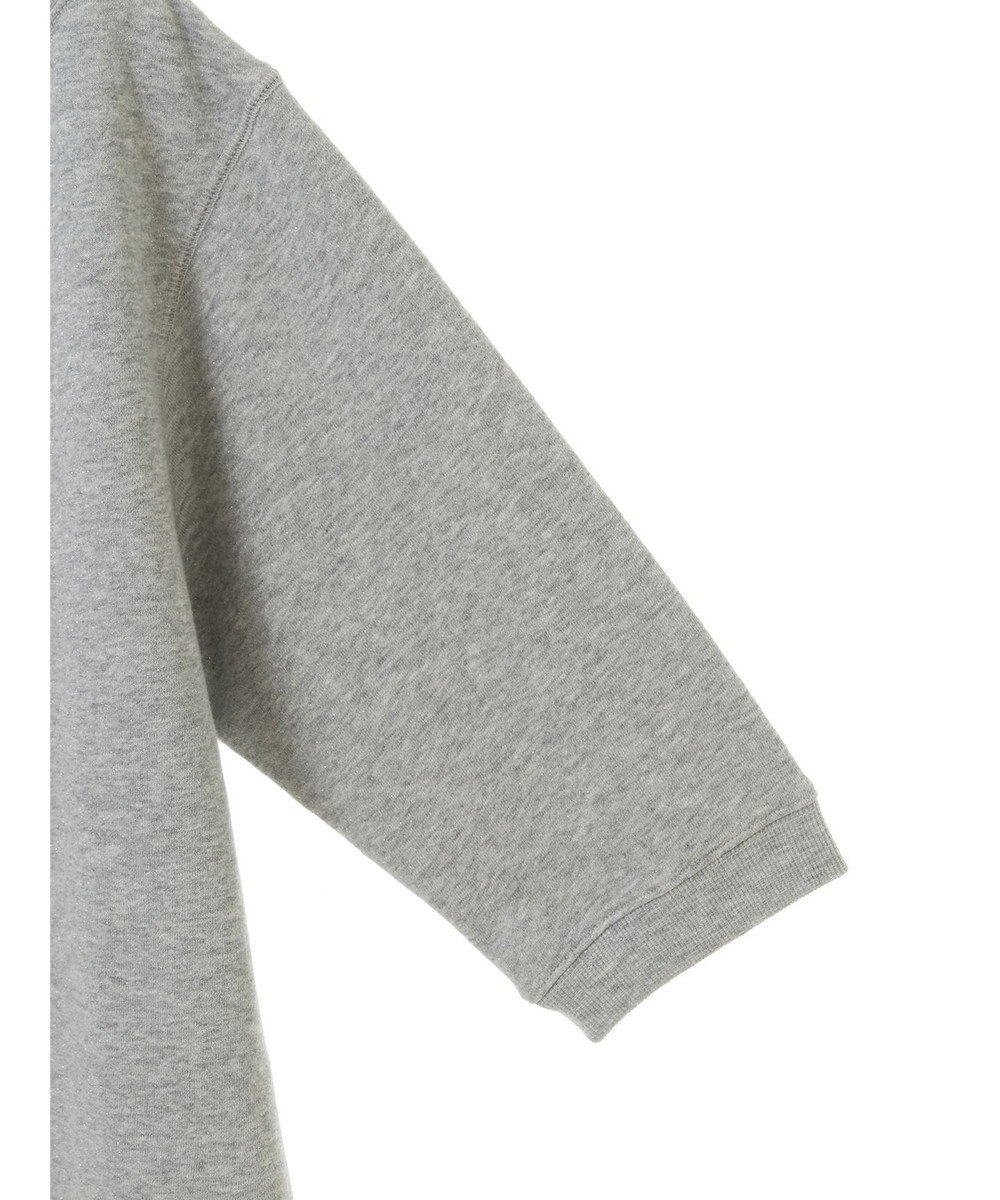 Green Parks ボートネックラメミニ裏毛プルオーバー 