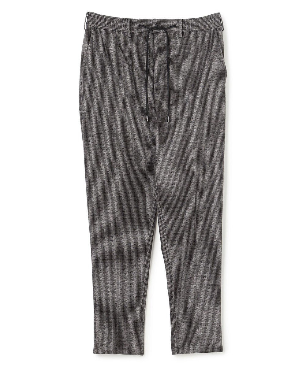 JOSEPH HOMME 新素材【ストレッチ/セットアップ対応】クリアドビージャージー  ドロスト付テーパードパンツ / PEGG CONVERTIBLE 