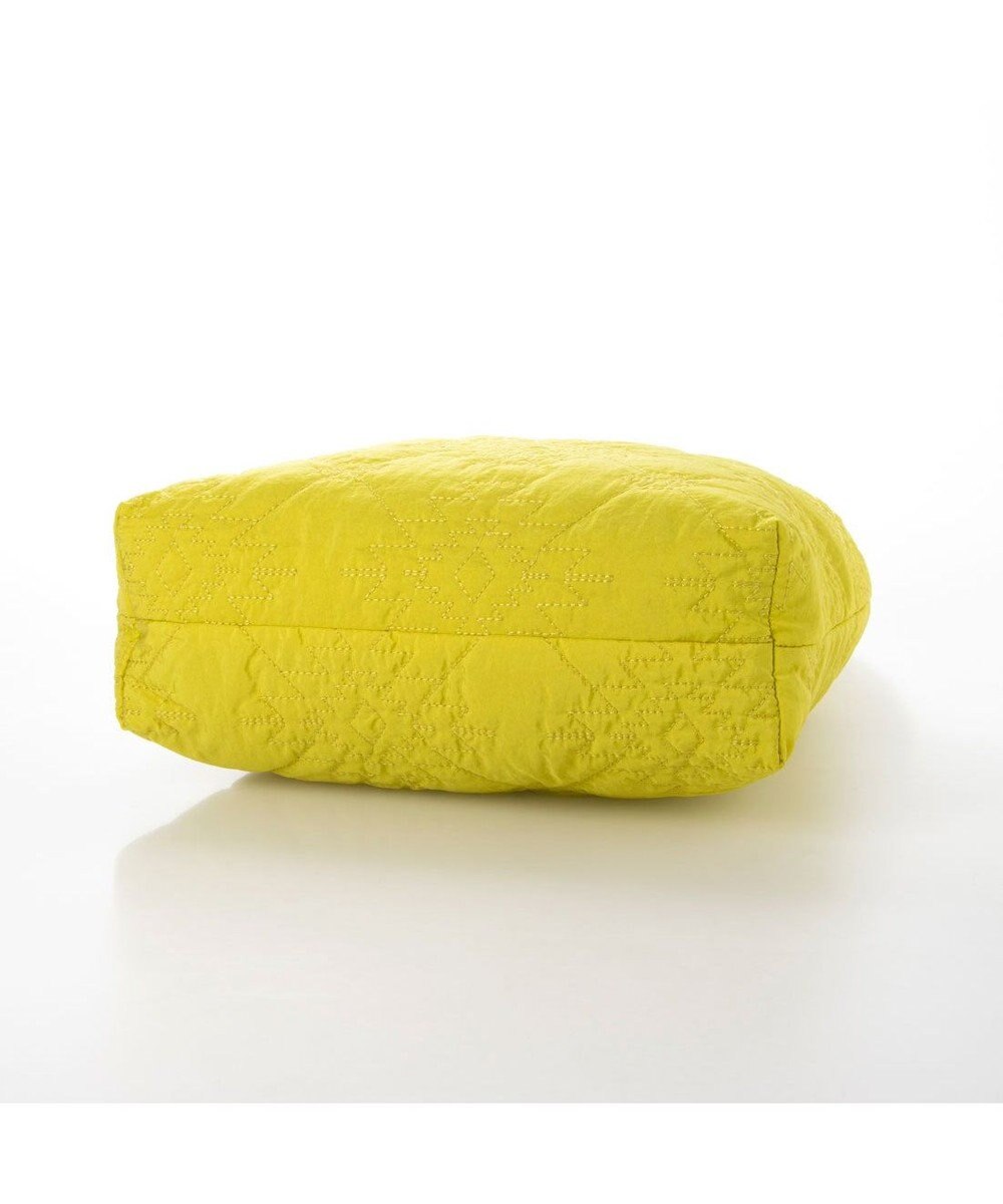 UNBILLION カシュカシュ cachecache / オルテガ柄キルト肩入れトートバッグ 