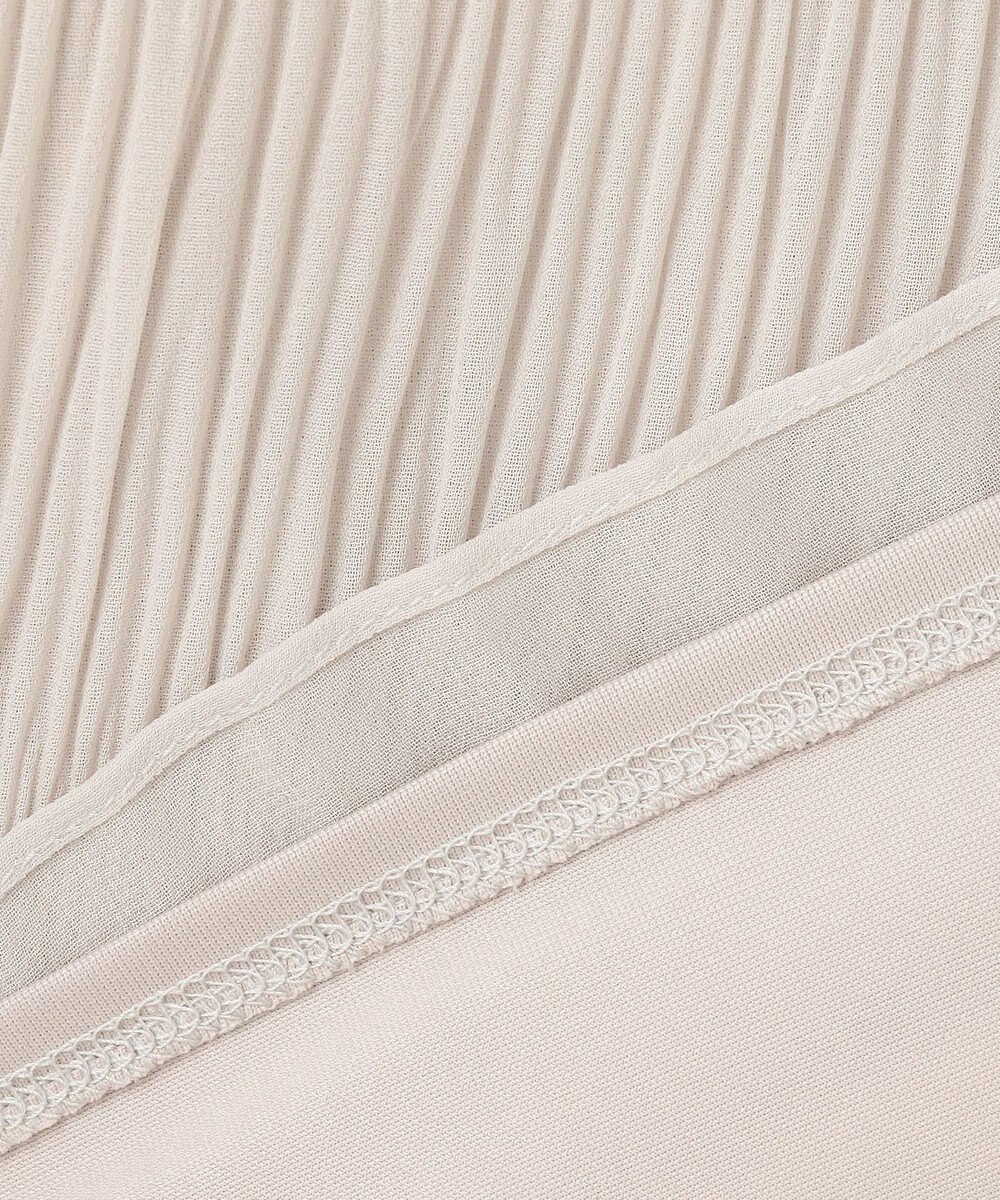 自由区 S プリーツコンビジャージ ブラウス 