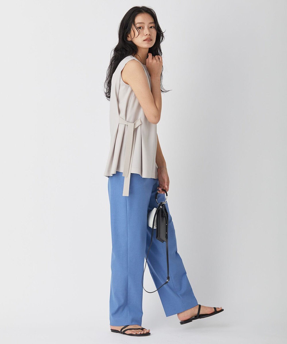 ICB 【洗える】 LooseWeave ワイドストレートパンツ 