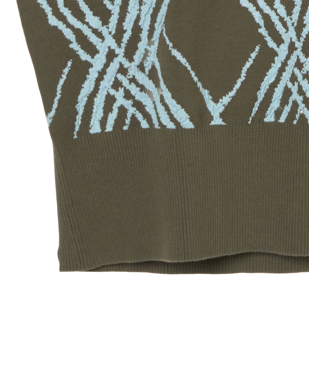 JOSEPH チェックニット　ベスト 