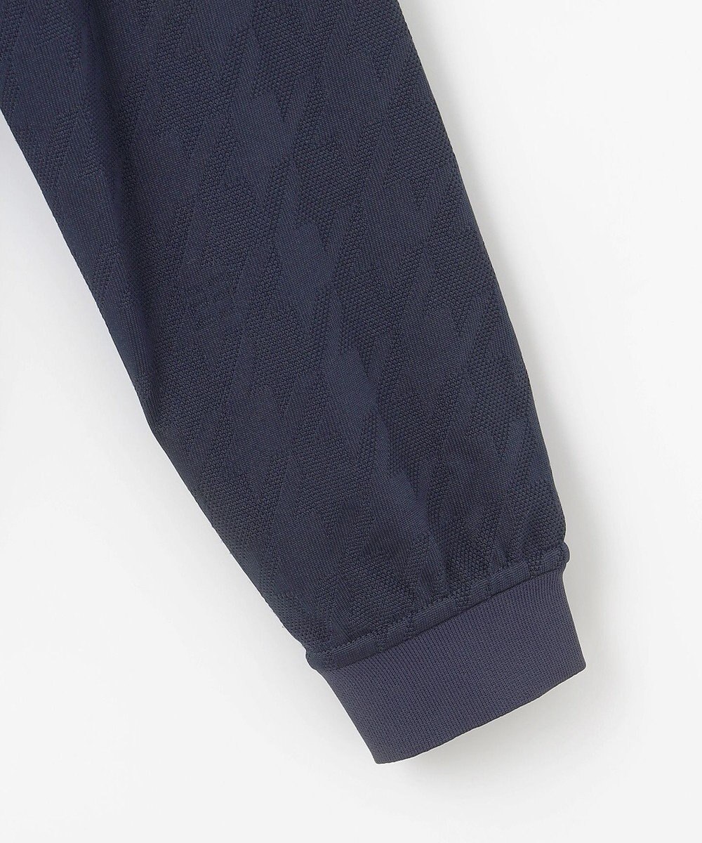 23区GOLF 【MEN】【UVカット】千鳥ジャカードニットブルゾン 