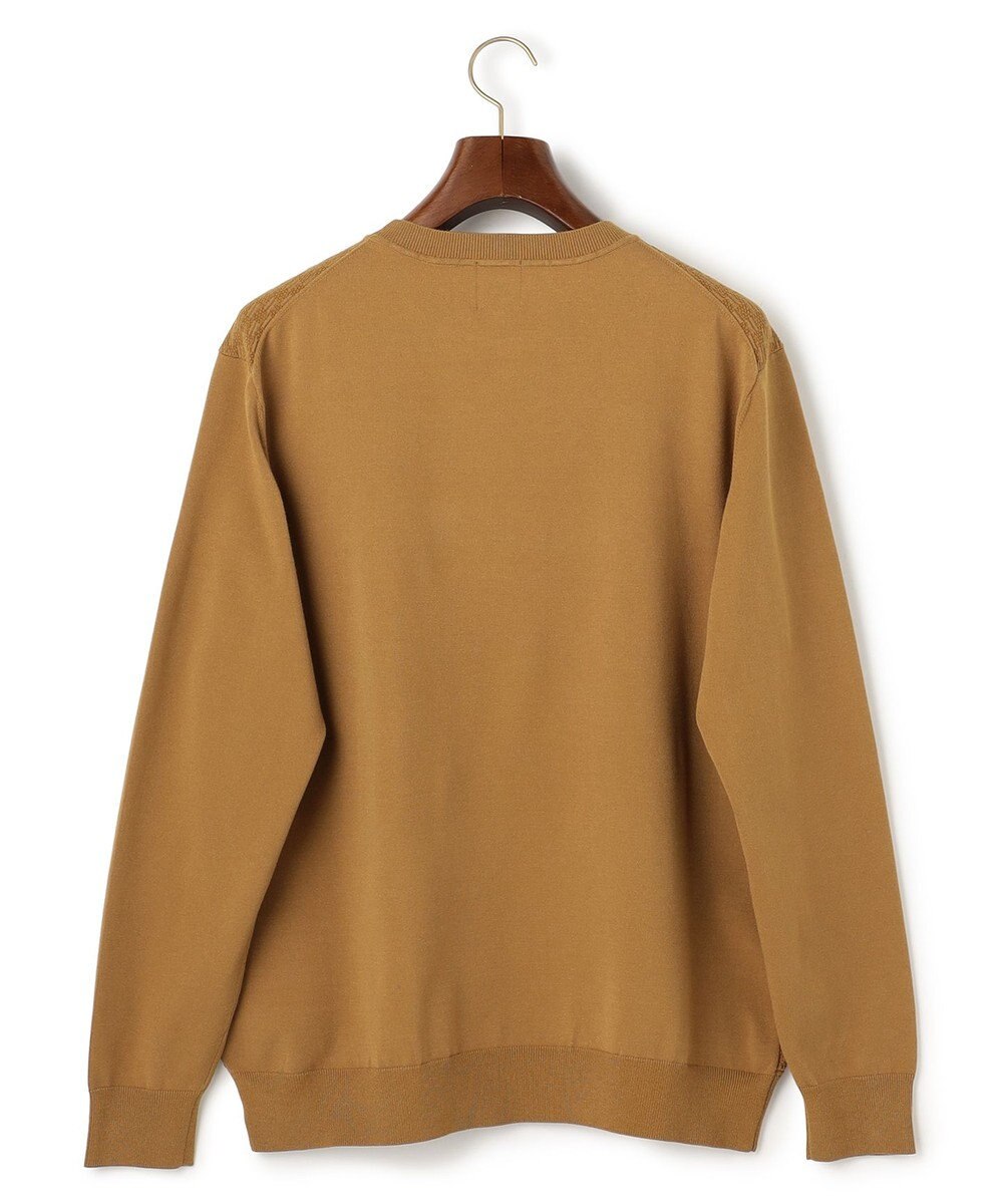 J.PRESS MEN 軽やかに着映える上質ベーシック【ストレッチ / イージーケア】【FLEX YARN】クルーネック ニット 