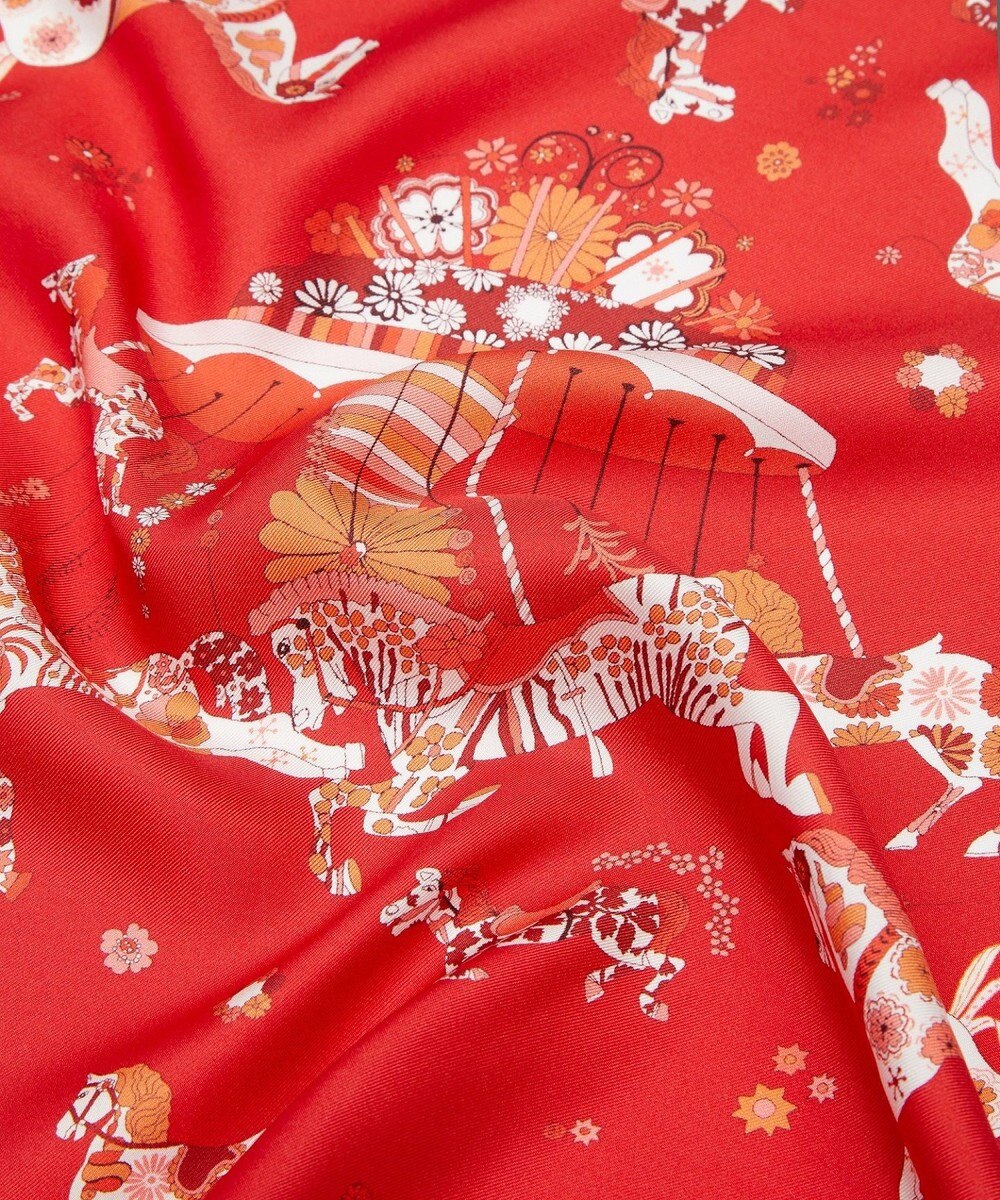 LIBERTY. エモリー キャンキャン シルクスカーフ 45 