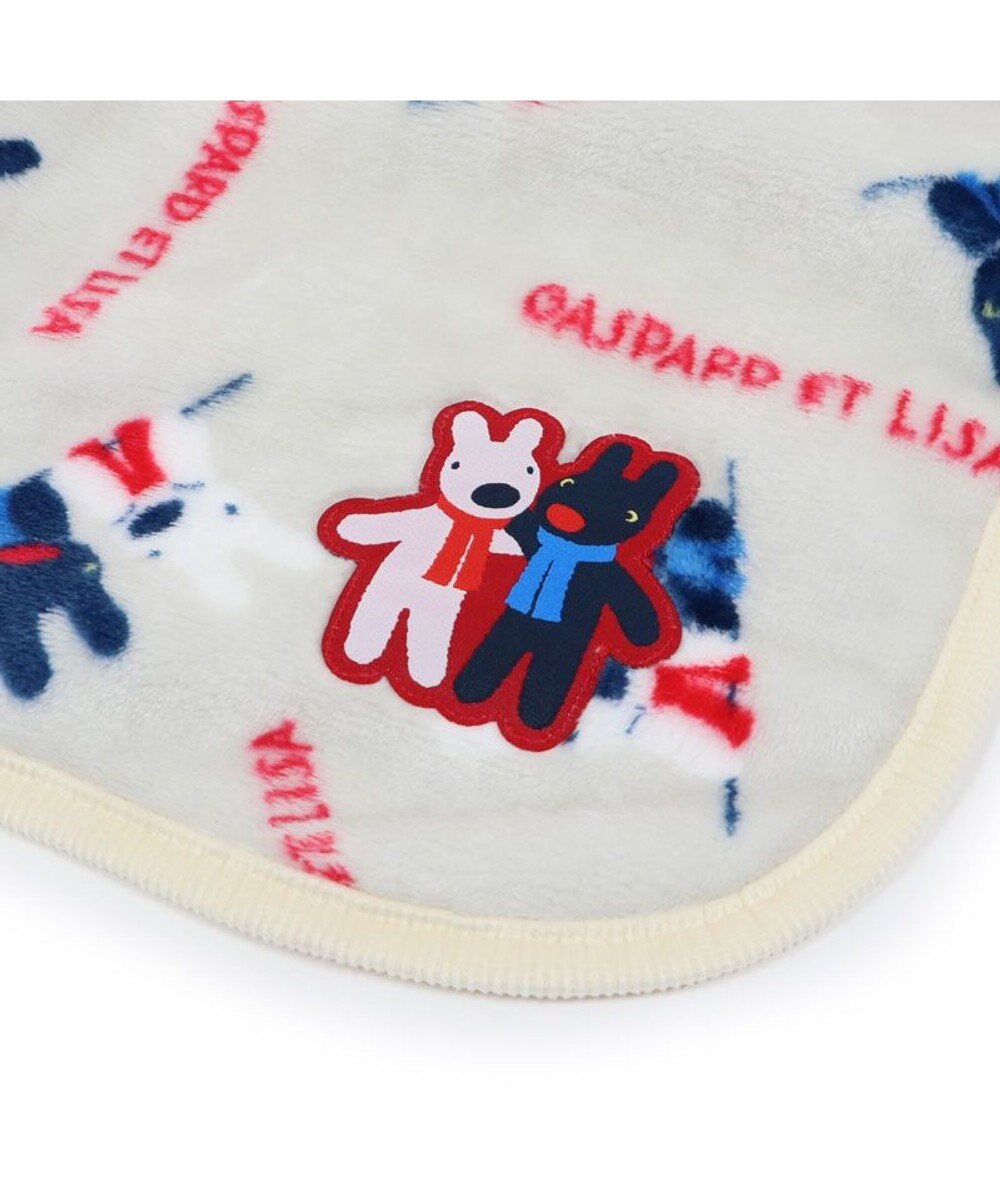 PET PARADISE リサとガスパール ブランケット 《頬杖柄》 