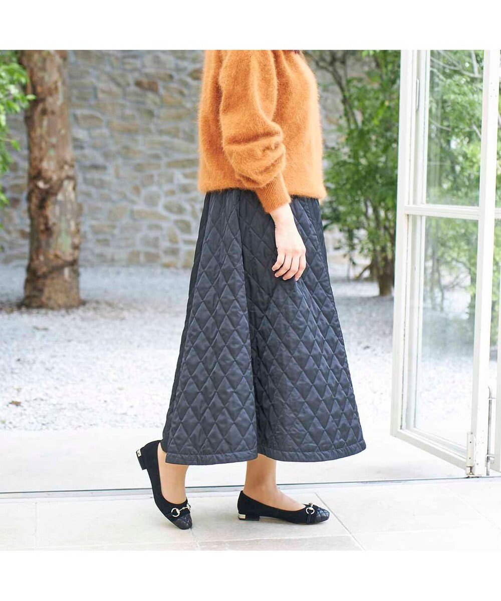 MODE ET JACOMO <MODE ET JACOMO>スクエアビットフラットパンプス 