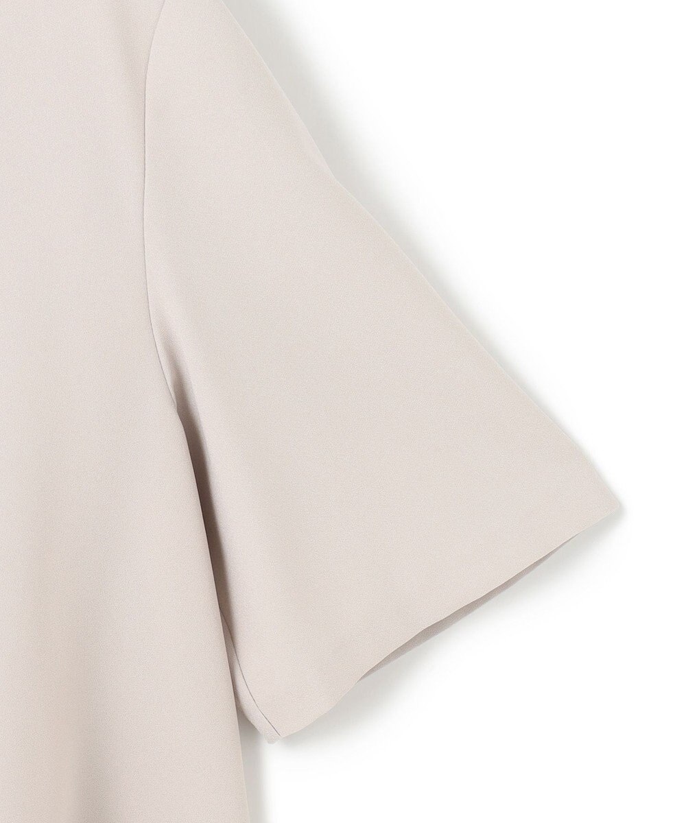 ICB L 【WEB限定・UVケア・速乾・洗える】 FluidBackSatin  Tブラウス 