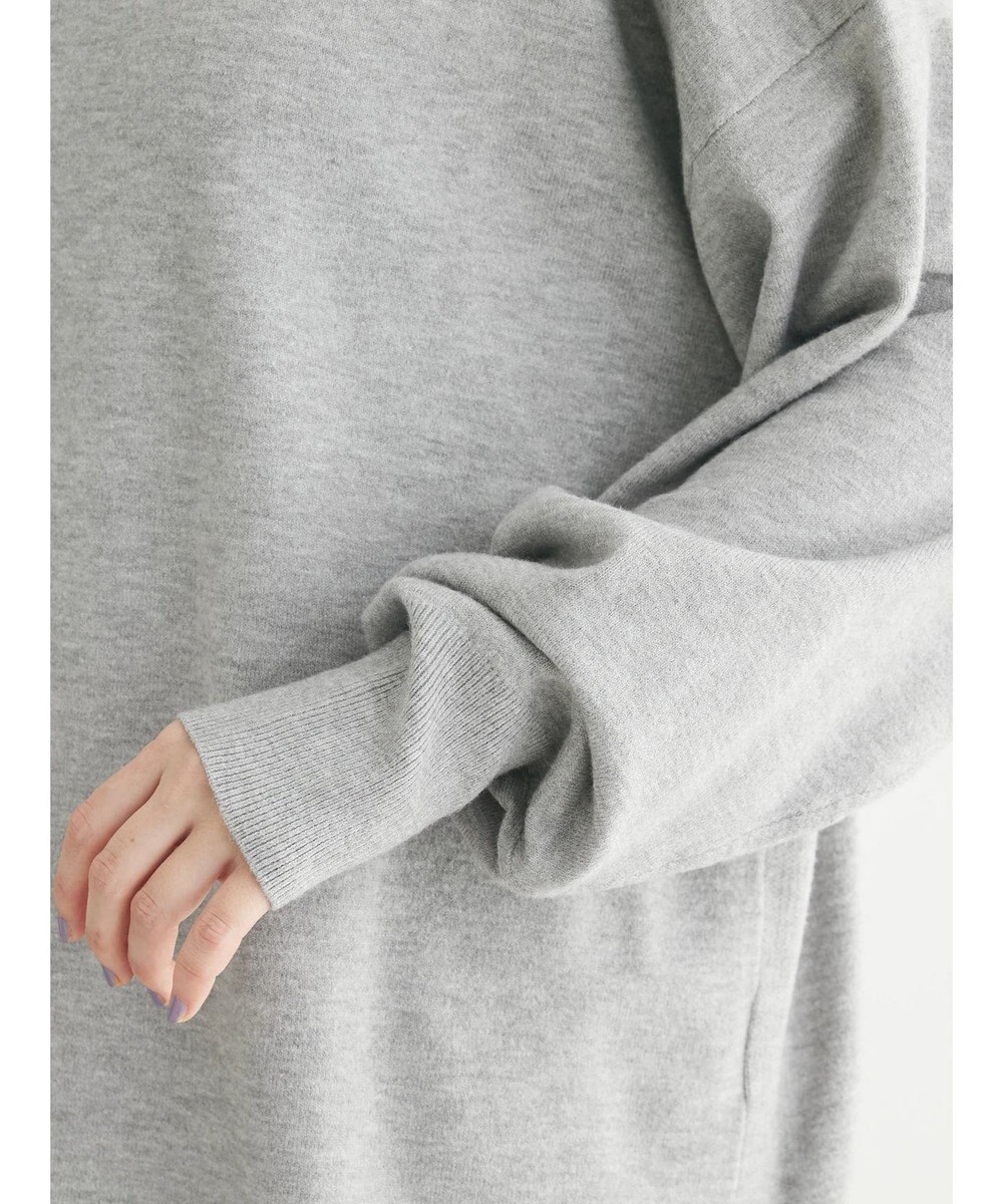 Green Parks もちやわ　タートルニットチュニック 