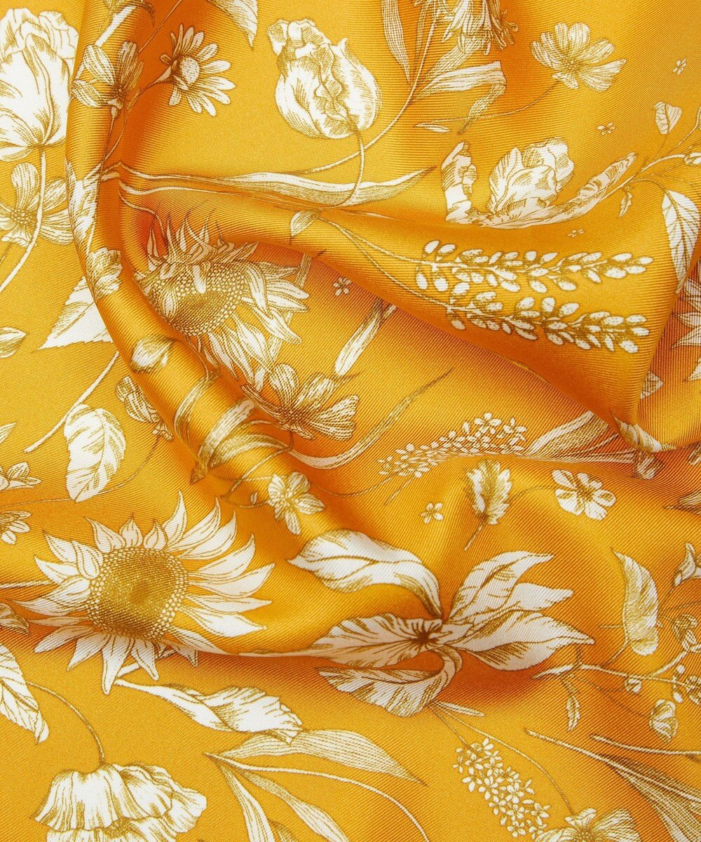 LIBERTY. モノ ミューズ 45x45 シルク スカーフ 