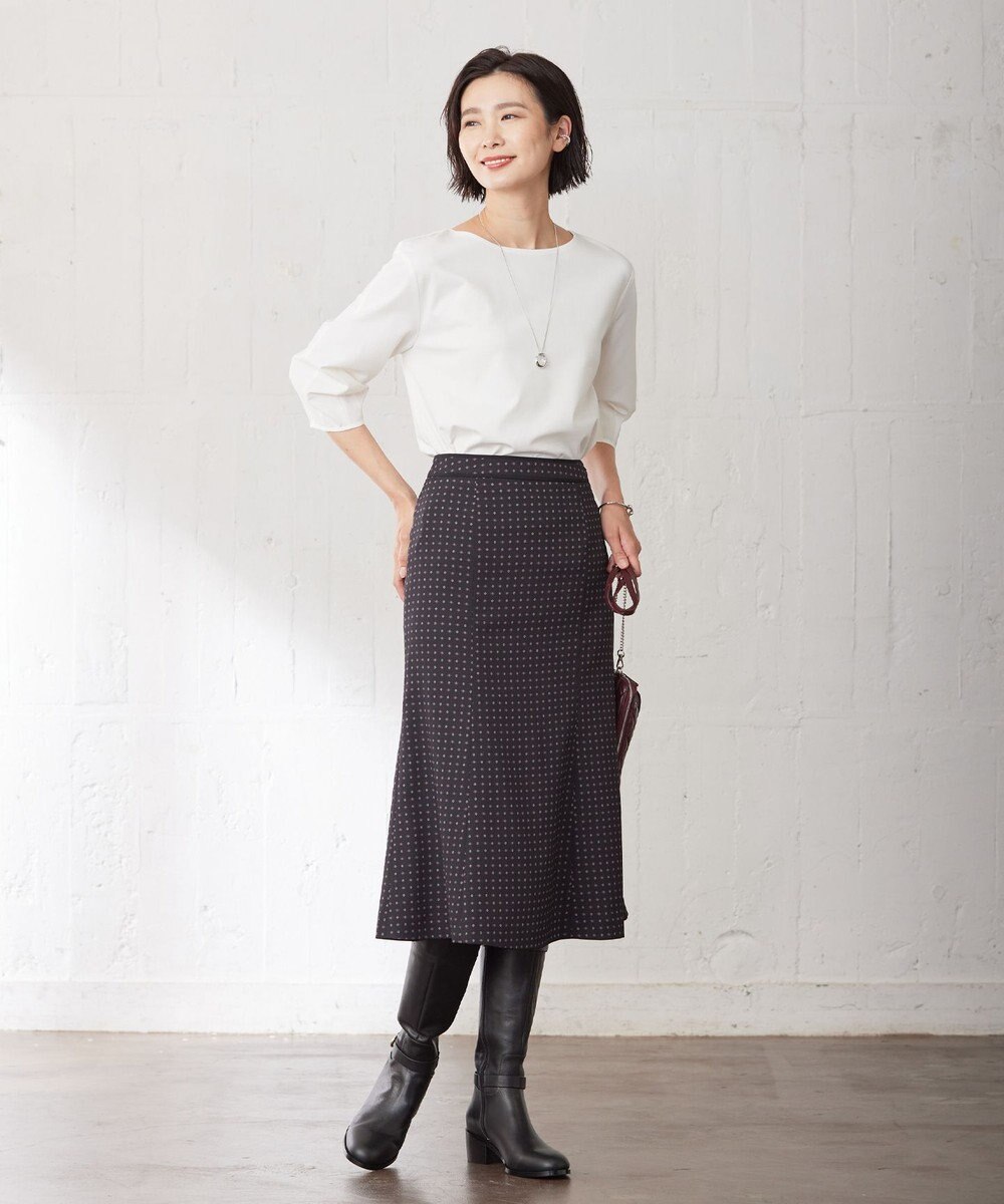 J.PRESS LADIES S TCポンチ ドッキング カットソー 