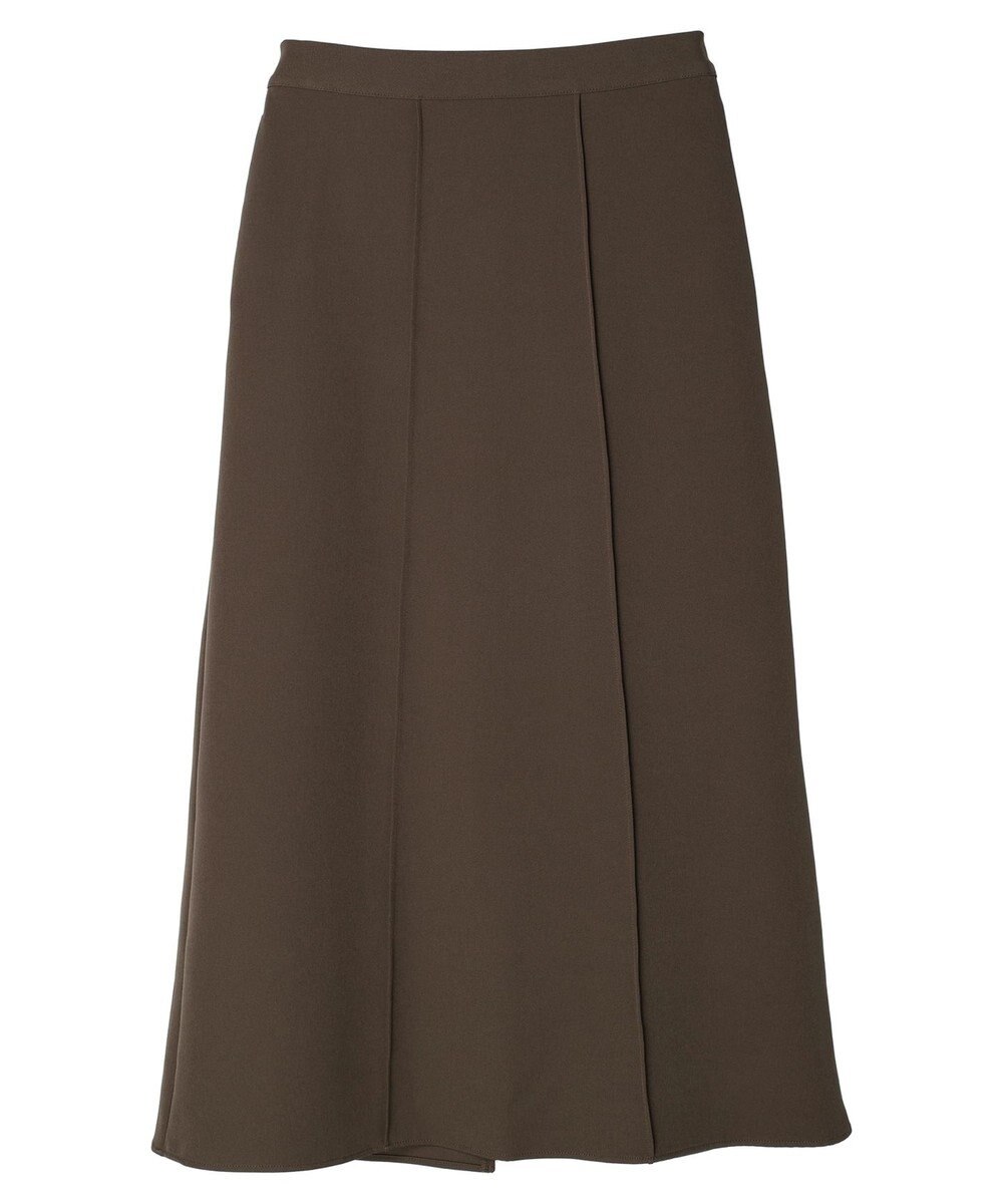 Green Parks きれいシルエット裾フレアスカート 