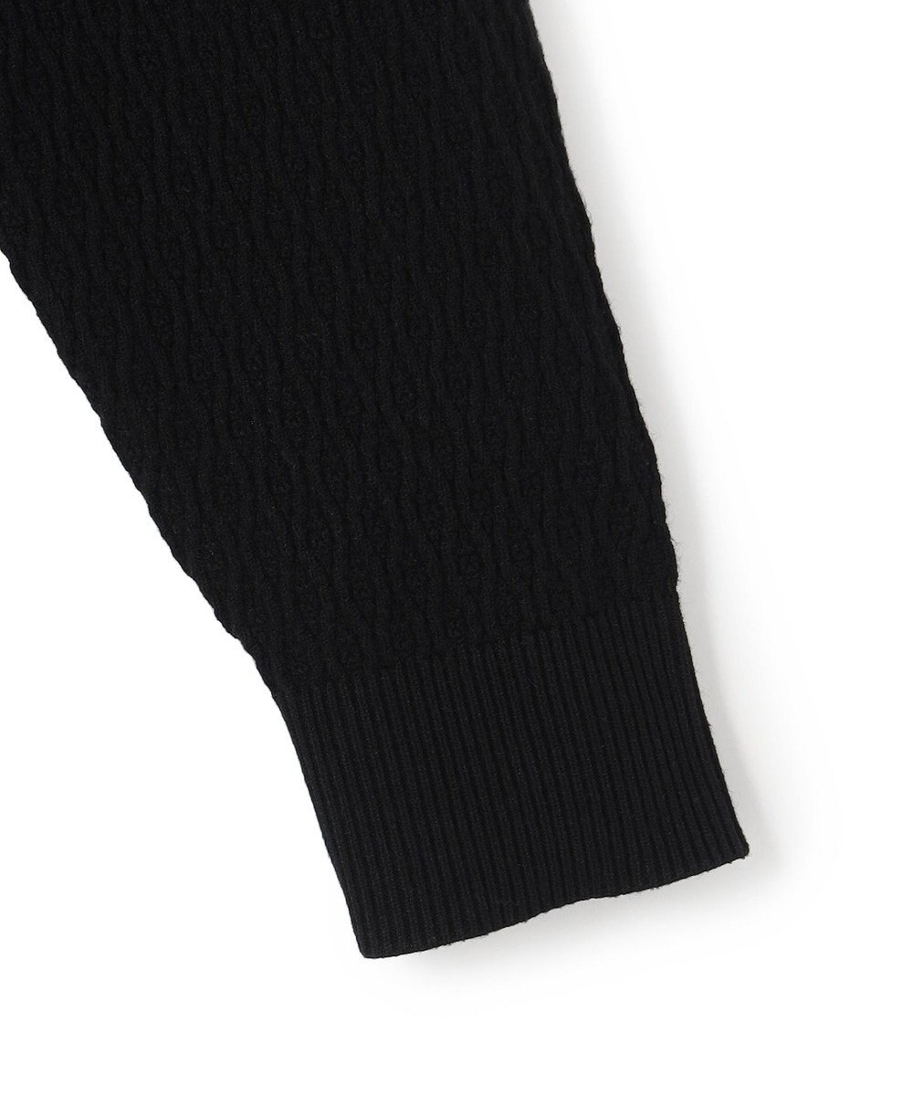 JOSEPH HOMME 【新柄】 ヴィスコースリンクス　ハイネックジップアップカーディガン 