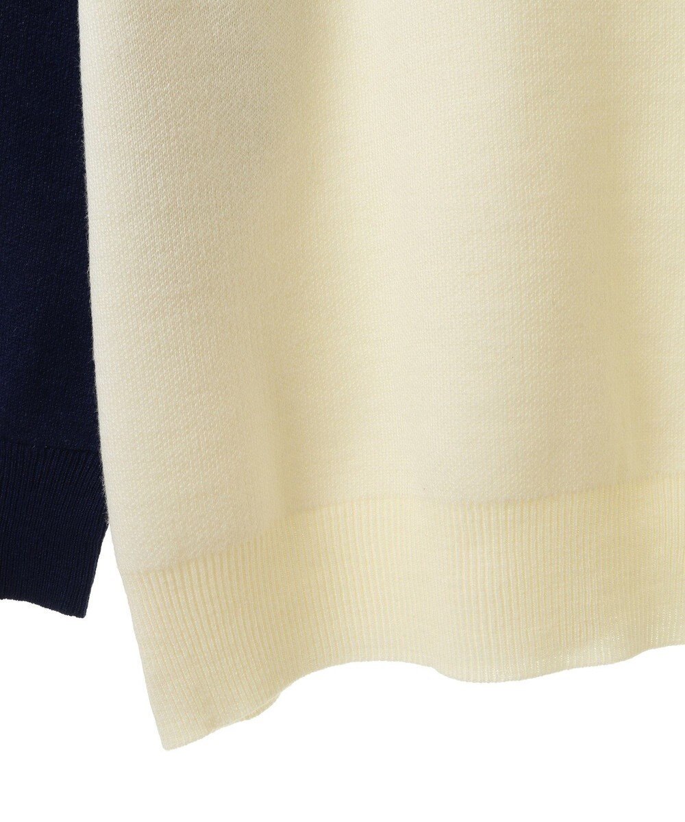 Green Parks ハリー・ポッター／ライン入りハーフジップニット 