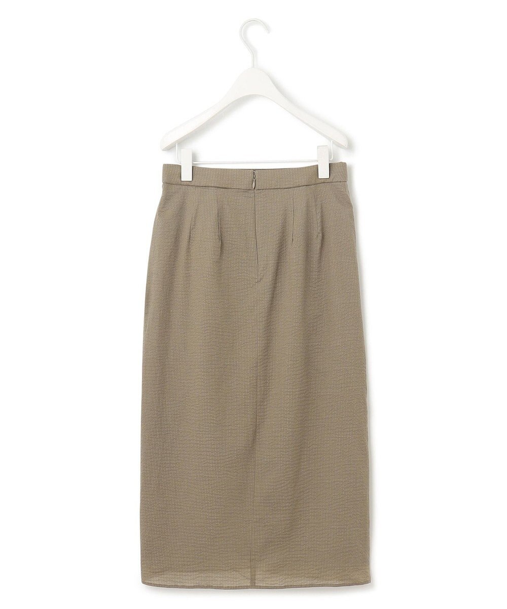 ICB L 【洗える】コットンリップル ナロースカート 