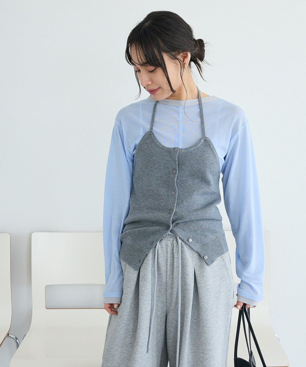 CRAFT STANDARD BOUTIQUE ホルターネックニットベスト 