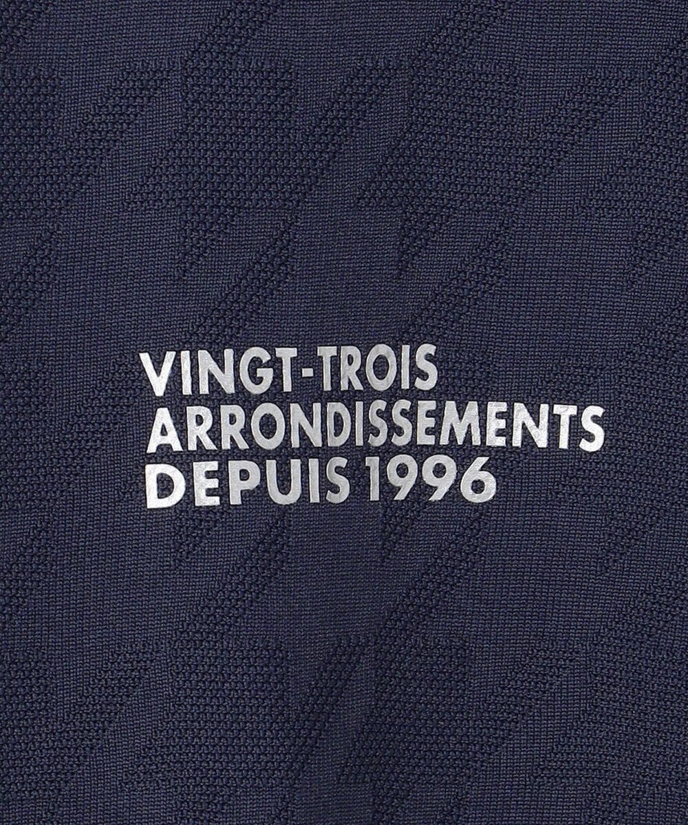 23区GOLF 【MEN】【UVカット】千鳥ジャカードニットブルゾン 