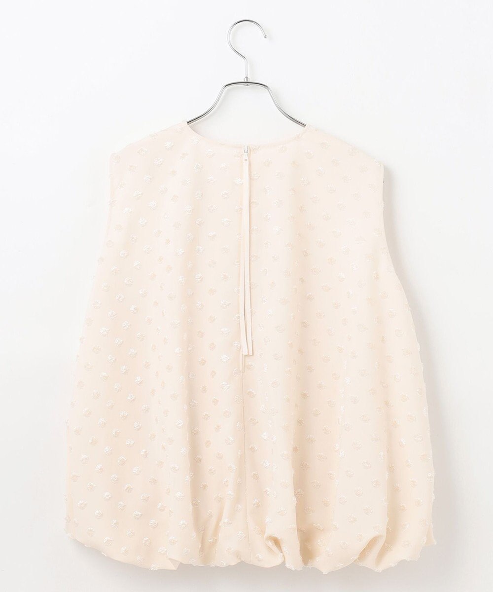 #Newans ジャガードドットバルーンブラウス 