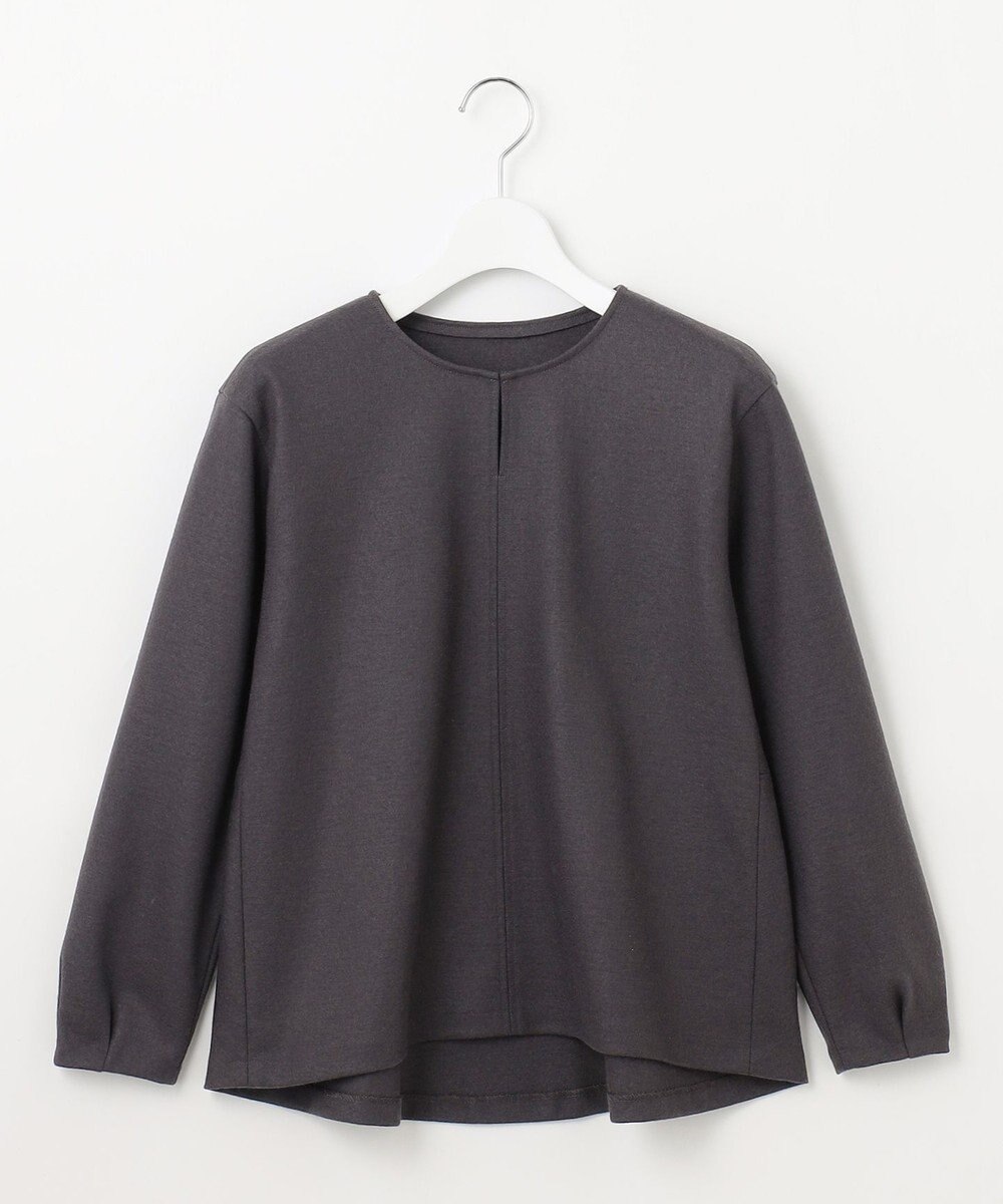 J.PRESS LADIES S ウールスムース ペプラム カットソー 