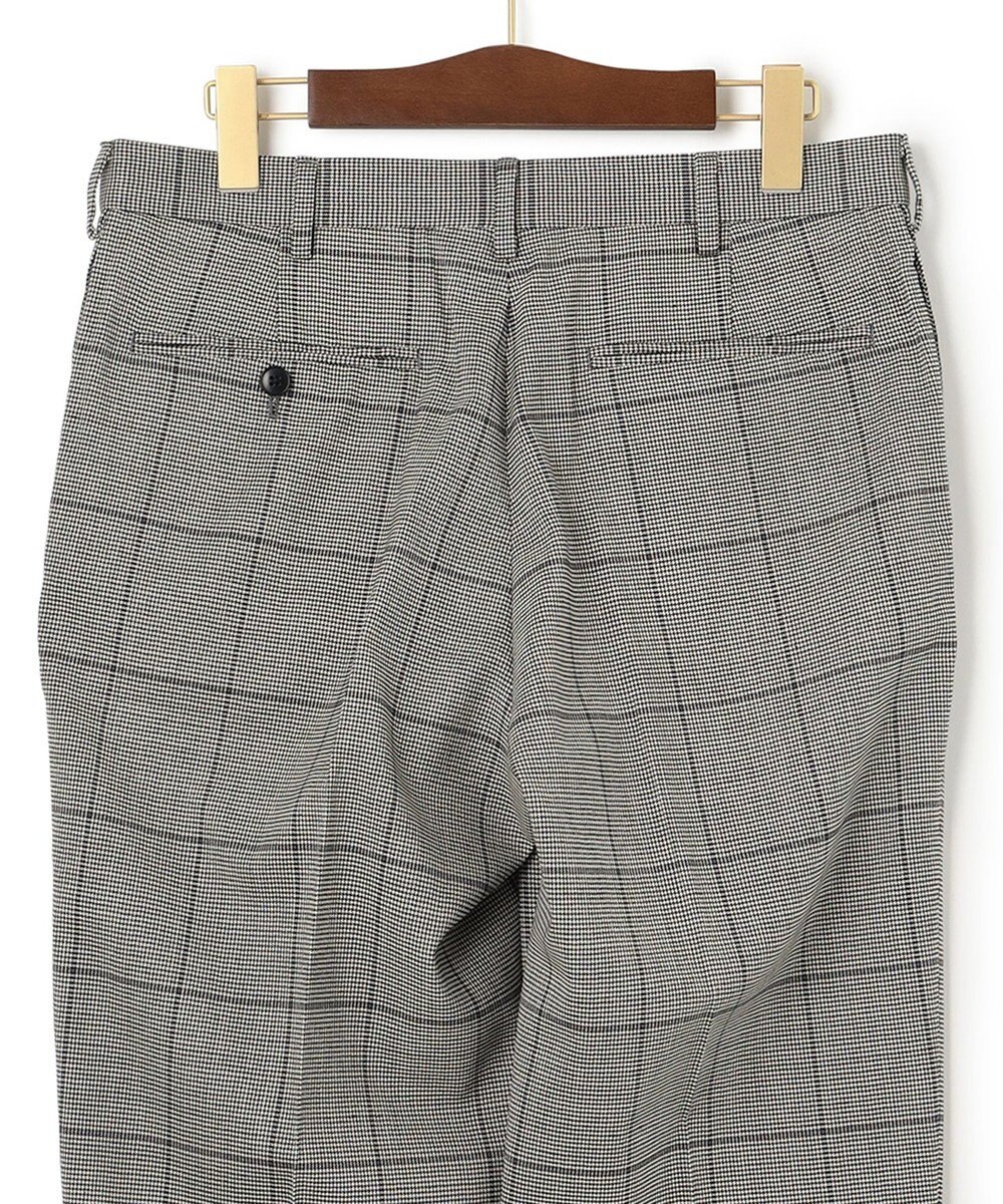 J.PRESS MEN 【J.PRESS BASIC】ペピンメリノコンフォート ストレッチミックスチェック スラックス 