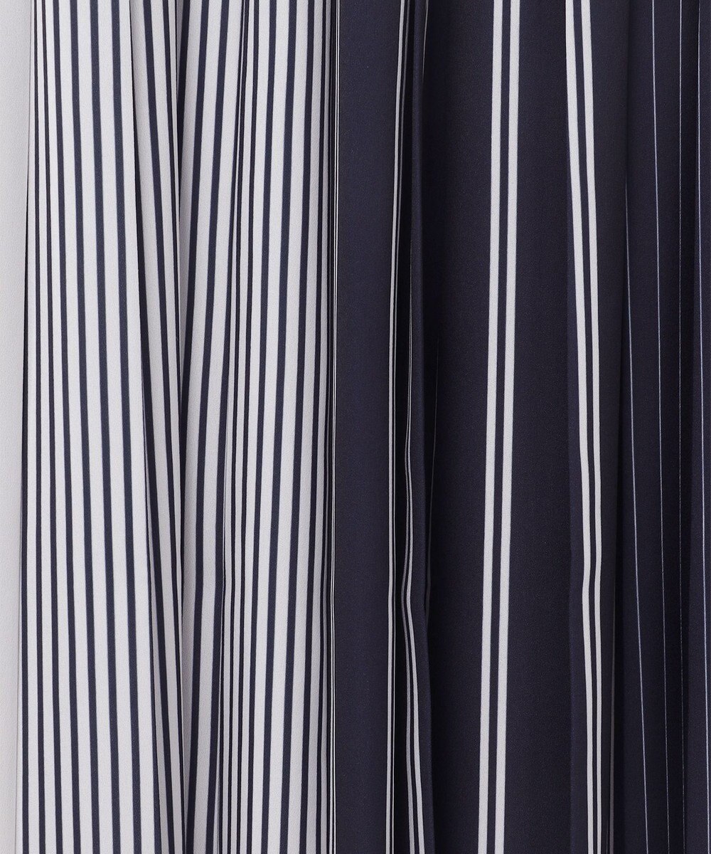 GRACE CONTINENTAL ストライププリントワンピース 