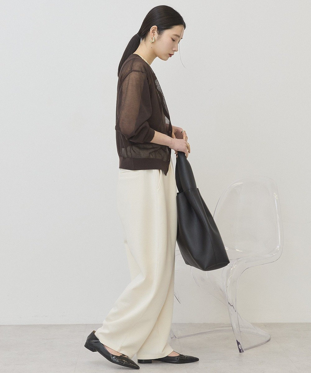 AMERICAN HOLIC シアーリブニットカーディガン 