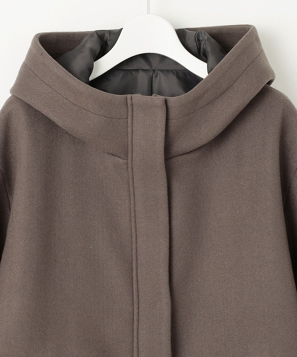 Feroux 【古畑星夏さん着用】パフスリーブフード アウター 