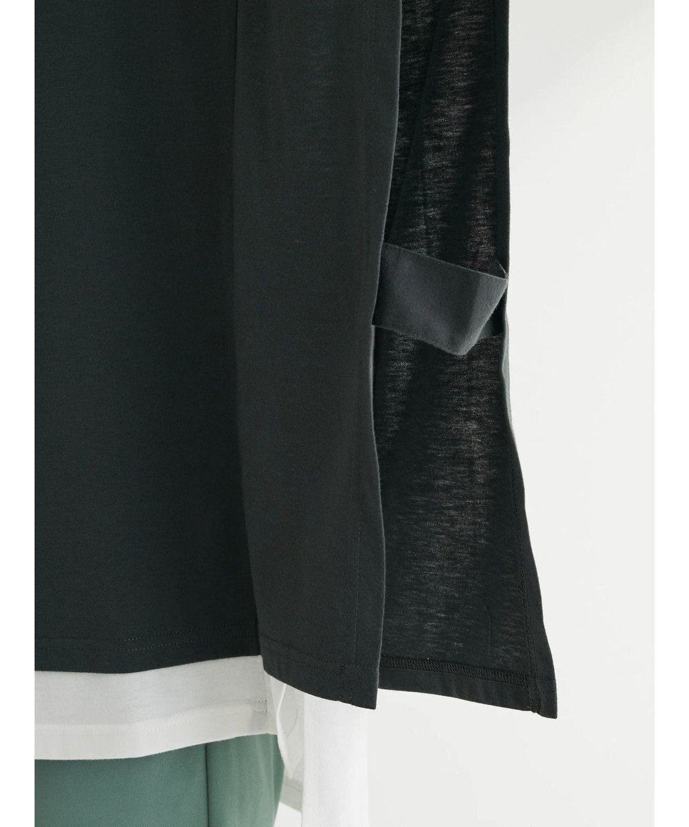 Green Parks ポンチョ風レイヤードチュニック 