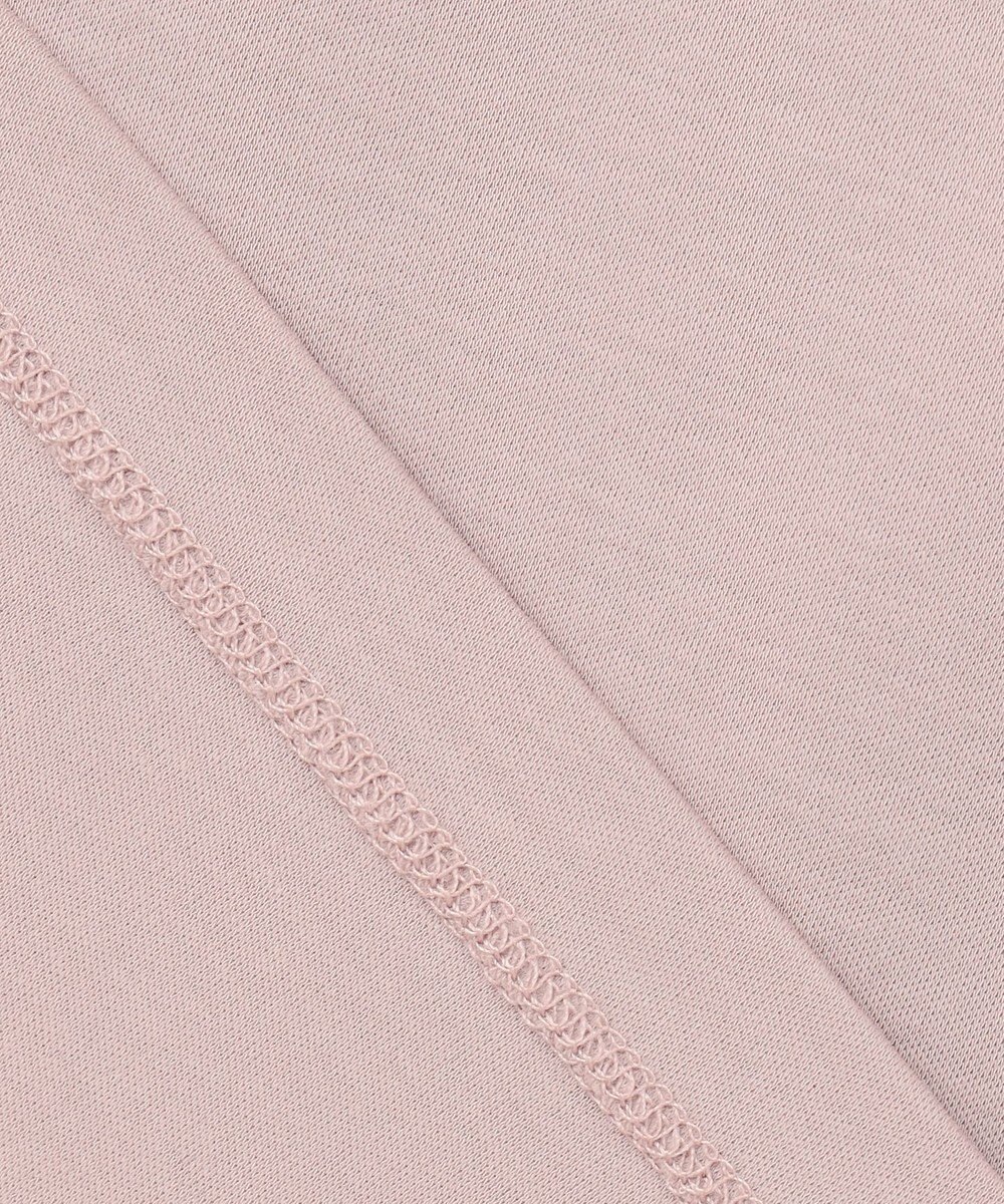 J.PRESS LADIES L 【接触冷感】コットンスムース 刺繍スリーブ カットソー 