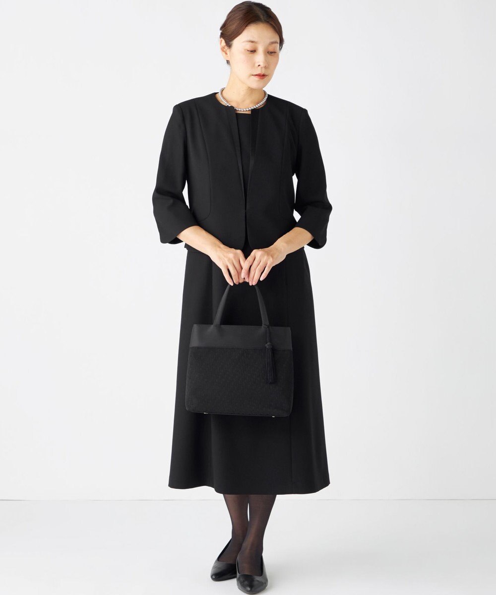 自由区 FORMAL 【日本製】米沢織 あおり式トート 