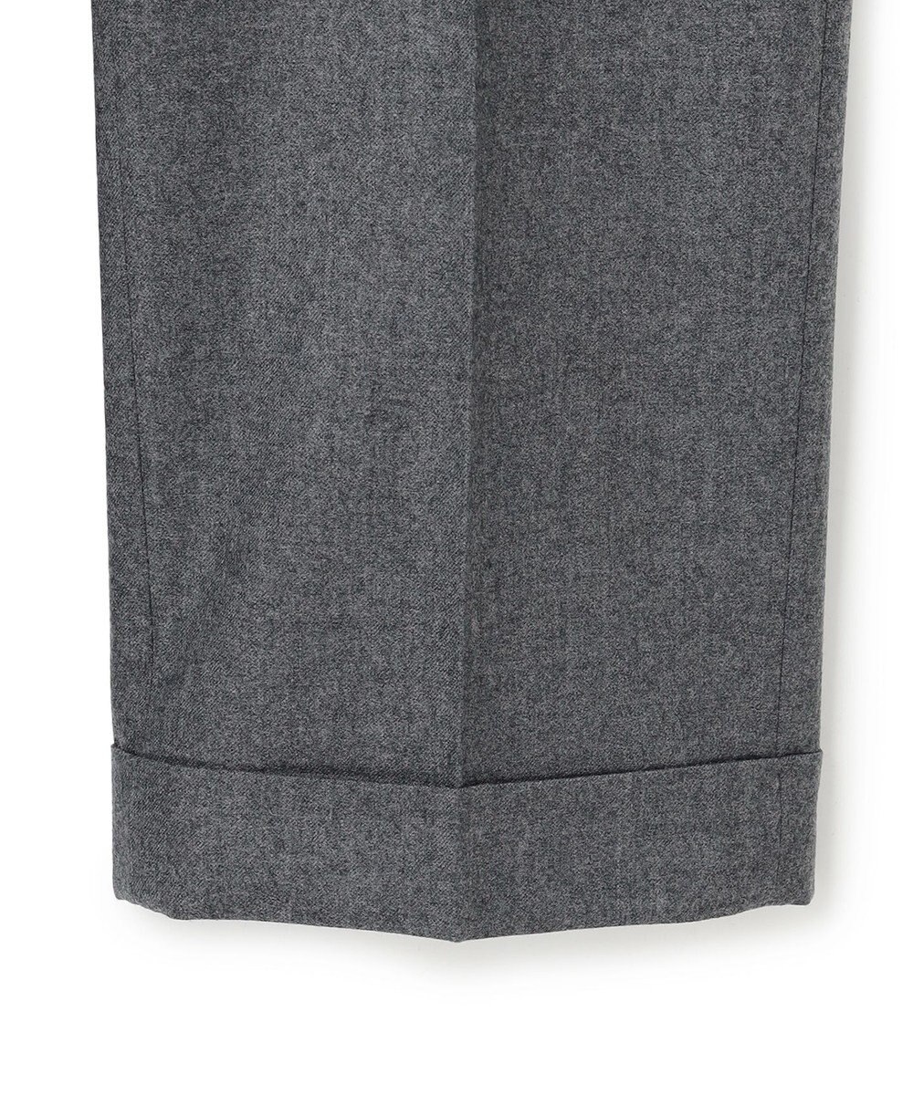 J.PRESS MEN 【J.PRESS ORIGINALS】Peppin Merino Saxony Piped Stem Trousers / Japan Made 