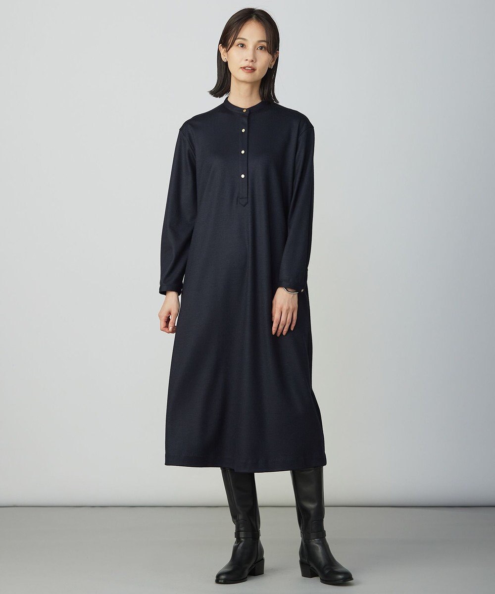 J.PRESS LADIES ウールスムース ワンピース 