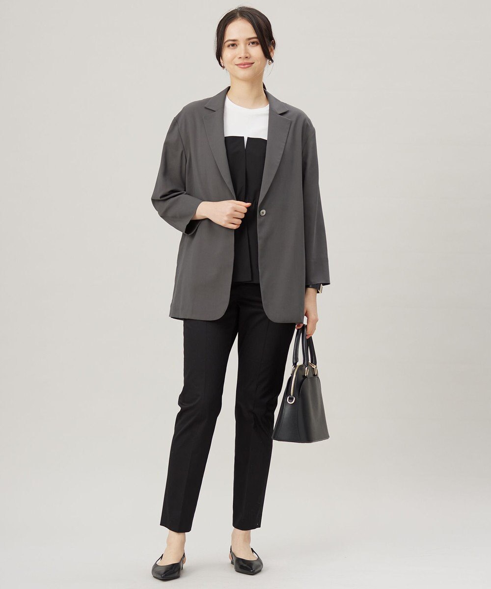 自由区 L 【洗える】ビスチェコンビ Tシャツ 