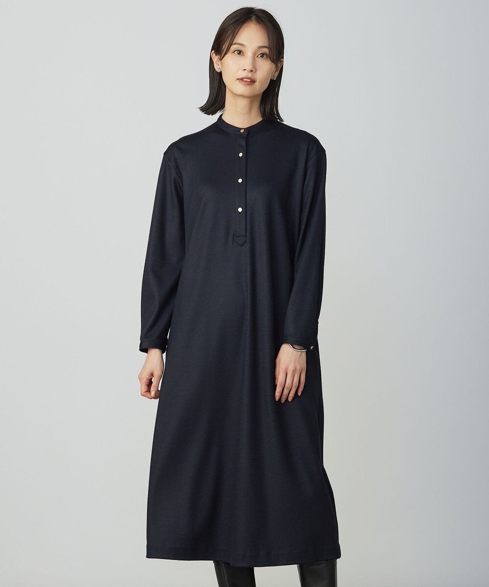 J.PRESS LADIES L ウールスムース ワンピース 