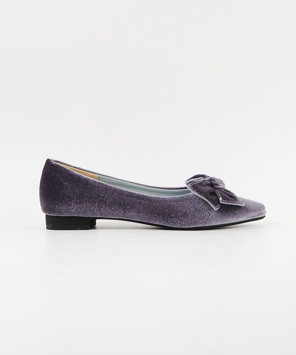 BONTRE 【pied du lapan/ピエドラパン】ベロアリボンパンプス/50760ZI 