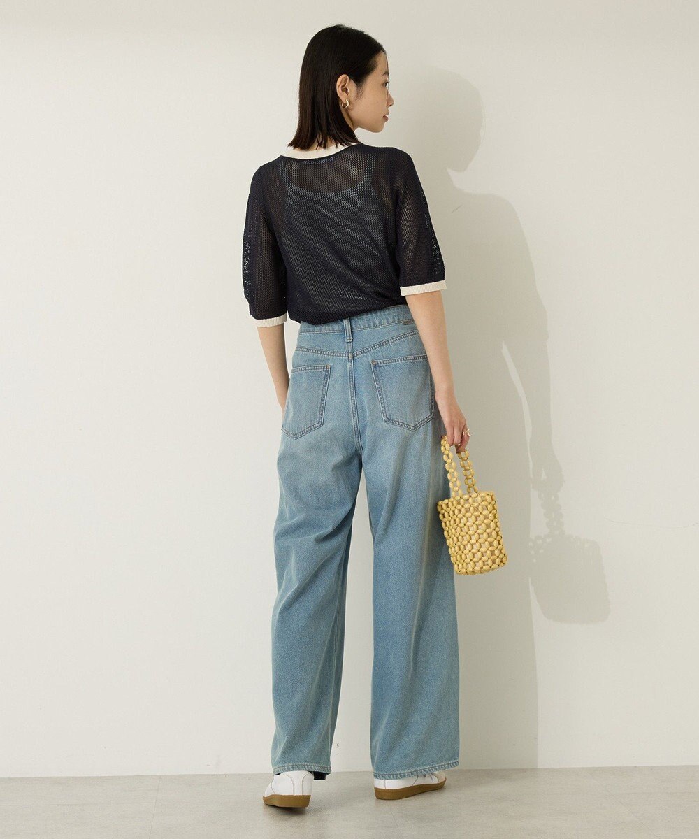 AMERICAN HOLIC メッシュニットリンガーＴシャツ 