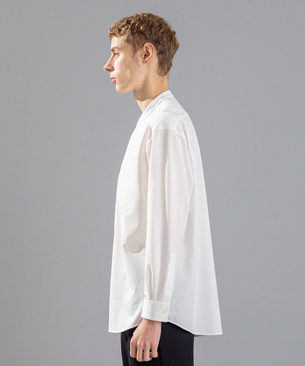 JOSEPH HOMME コンフォートクリアオックス　バンドカラーシャツ 