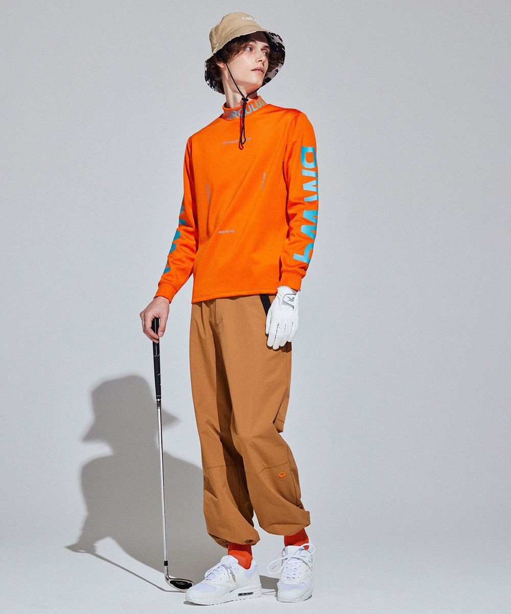 PW CIRCULUS 【裾スピンドル付 / 伸縮性あり 】【MEN】ベルト付 ヘムスピンドルパンツ 