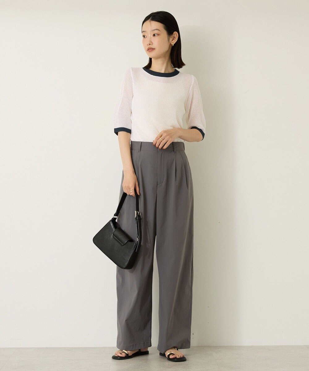 AMERICAN HOLIC メッシュニットリンガーＴシャツ 