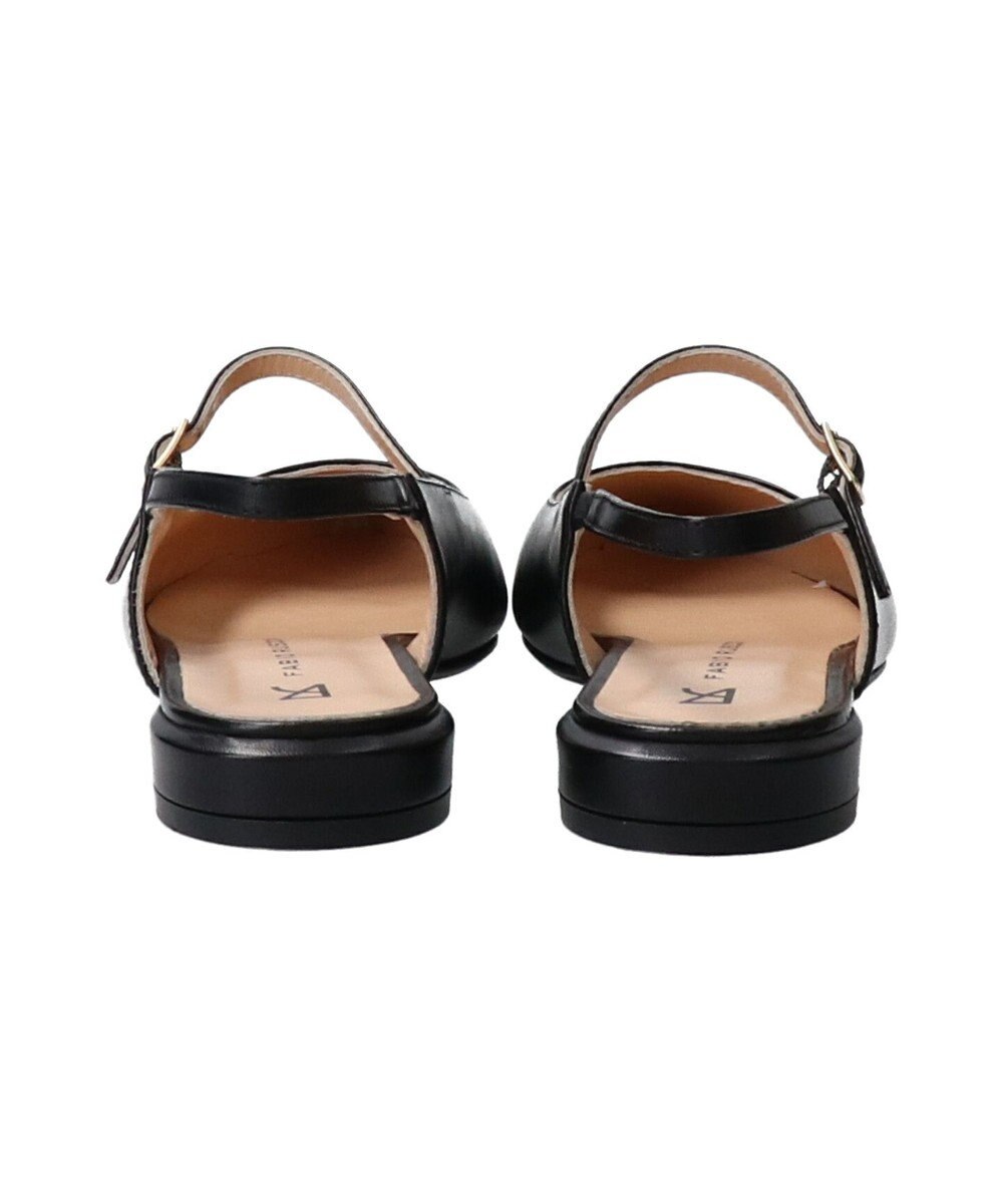 INTER-CHAUSSURES 【FABIO RUSCONI】ポインテッドワンストラップバックバンド 