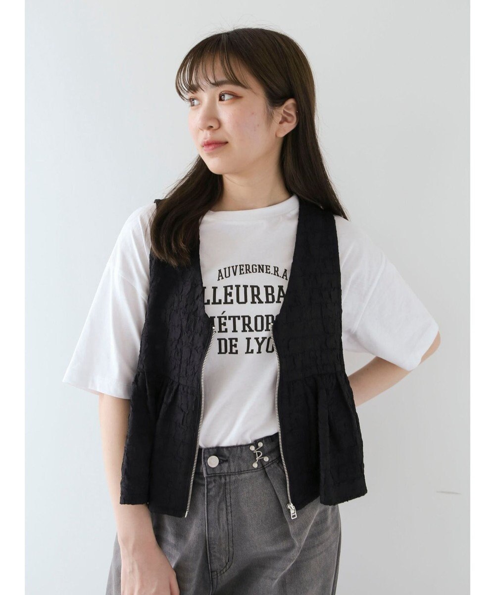 Green Parks 多段カレッジロゴボックスＴシャツ 