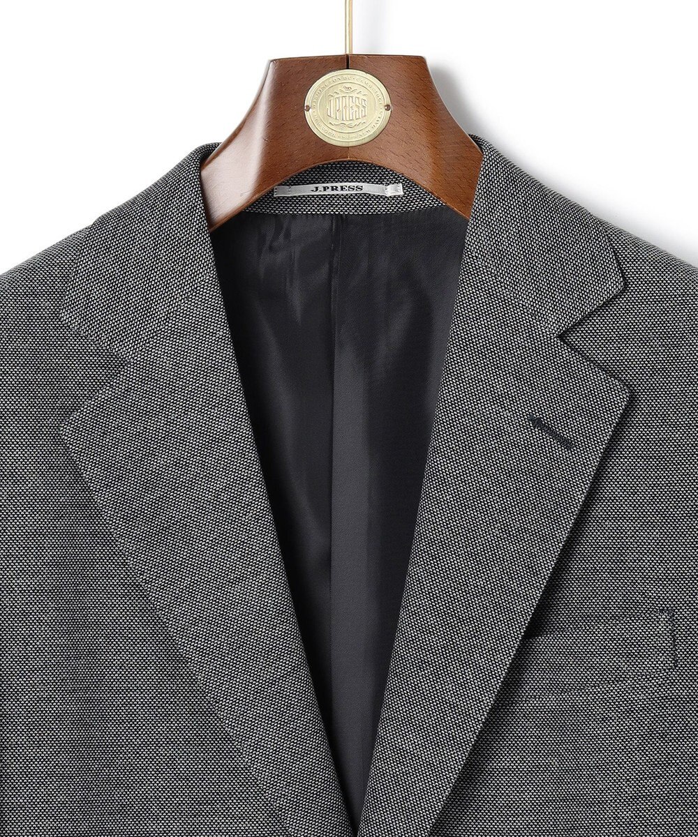 J.PRESS MEN 3シーズン着られる上質素材【ストレッチ / 吸水速乾 / 洗える / 消臭】AXIO 3ポジションジャージー ジャケット 