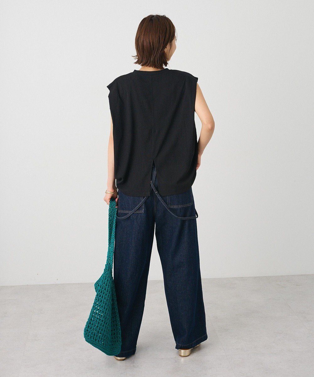 CRAFT STANDARD BOUTIQUE バックタックノースリーブプルオーバー 