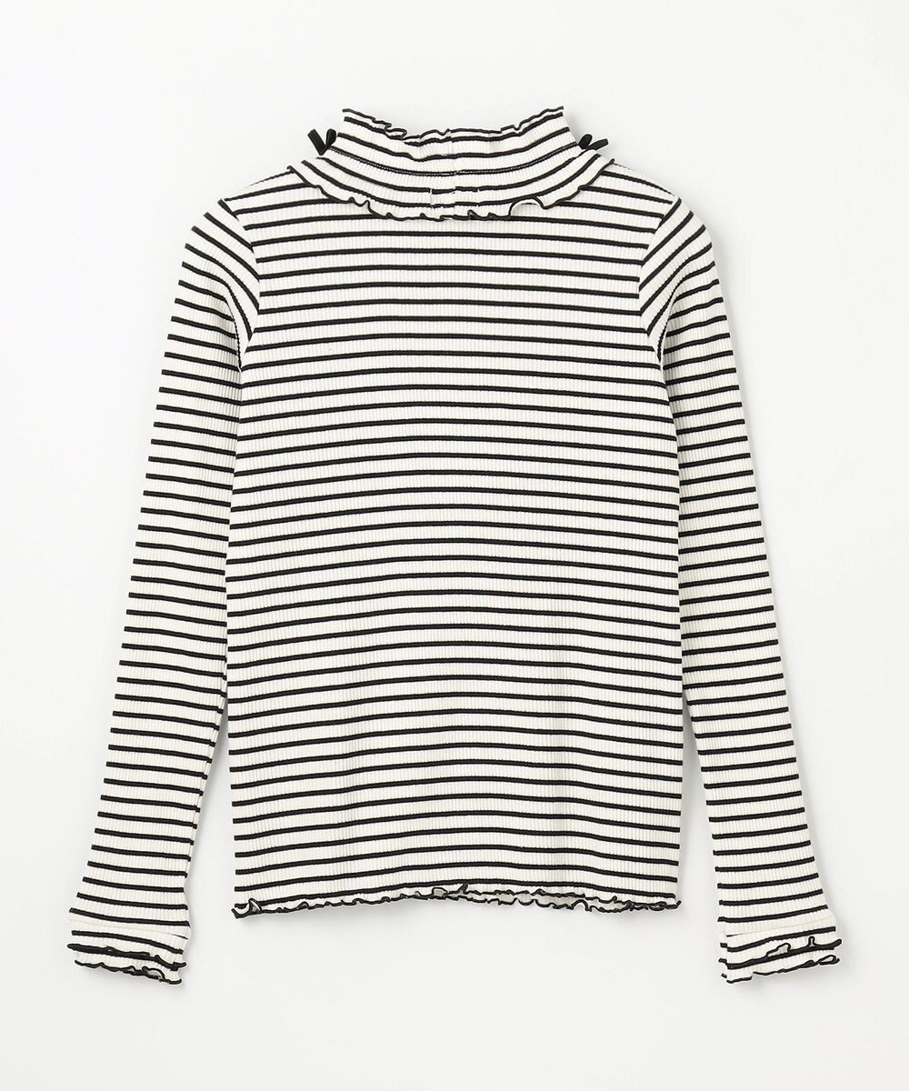 ANY KIDS 襟リボンカットソー 