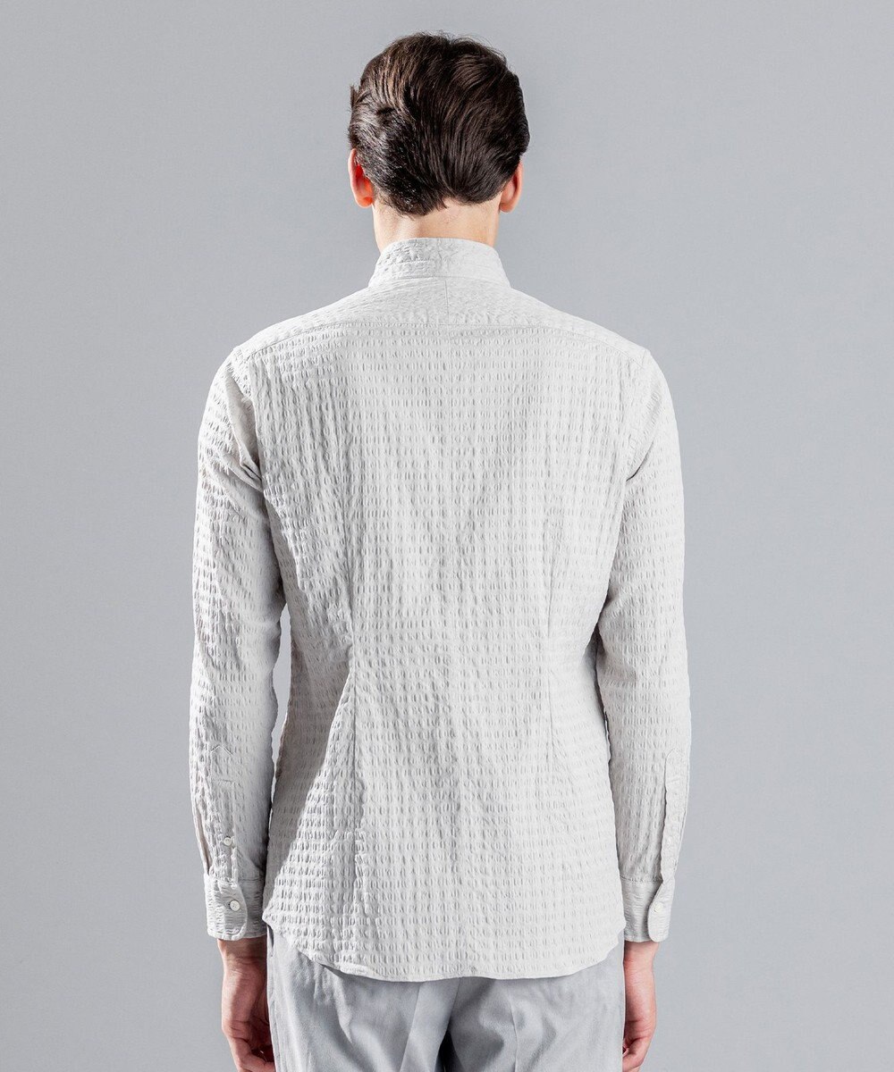 JOSEPH HOMME トリックジャガード　ウイングカラーシャツ 