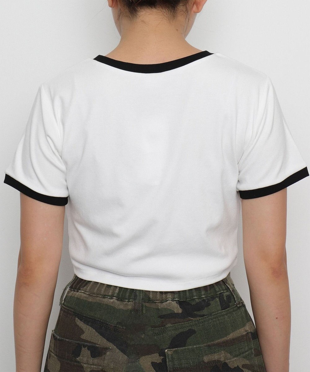 WEGO MICKEY　MOUSE／リンガーTシャツ 