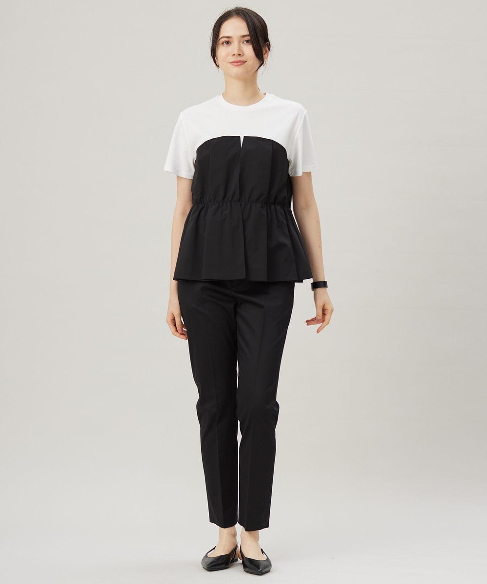 自由区 L 【洗える】ビスチェコンビ Tシャツ 