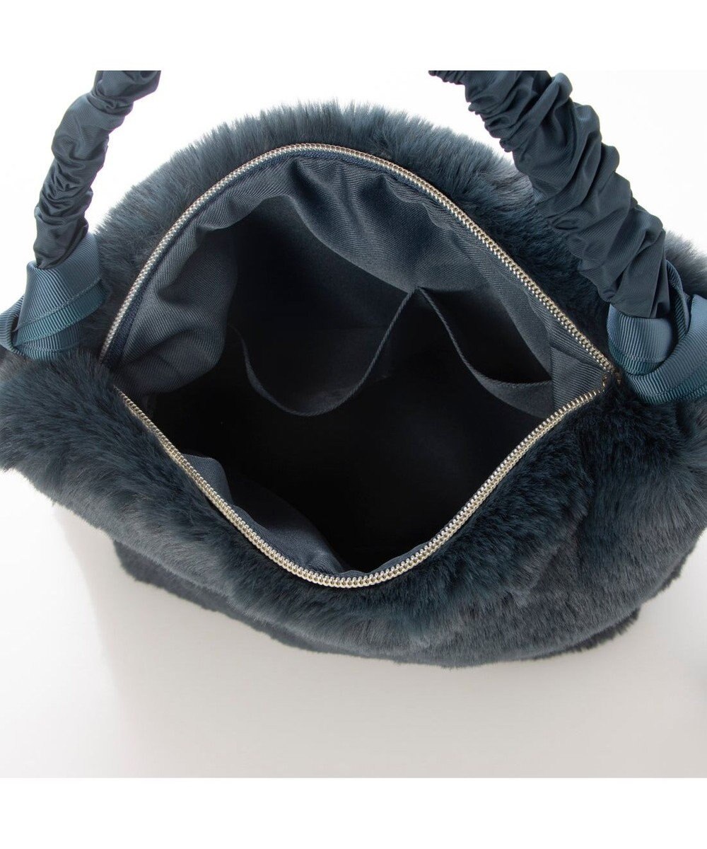 UNBILLION カシュカシュ cachecache / 下がりグログランワンハンドルエコファートート 